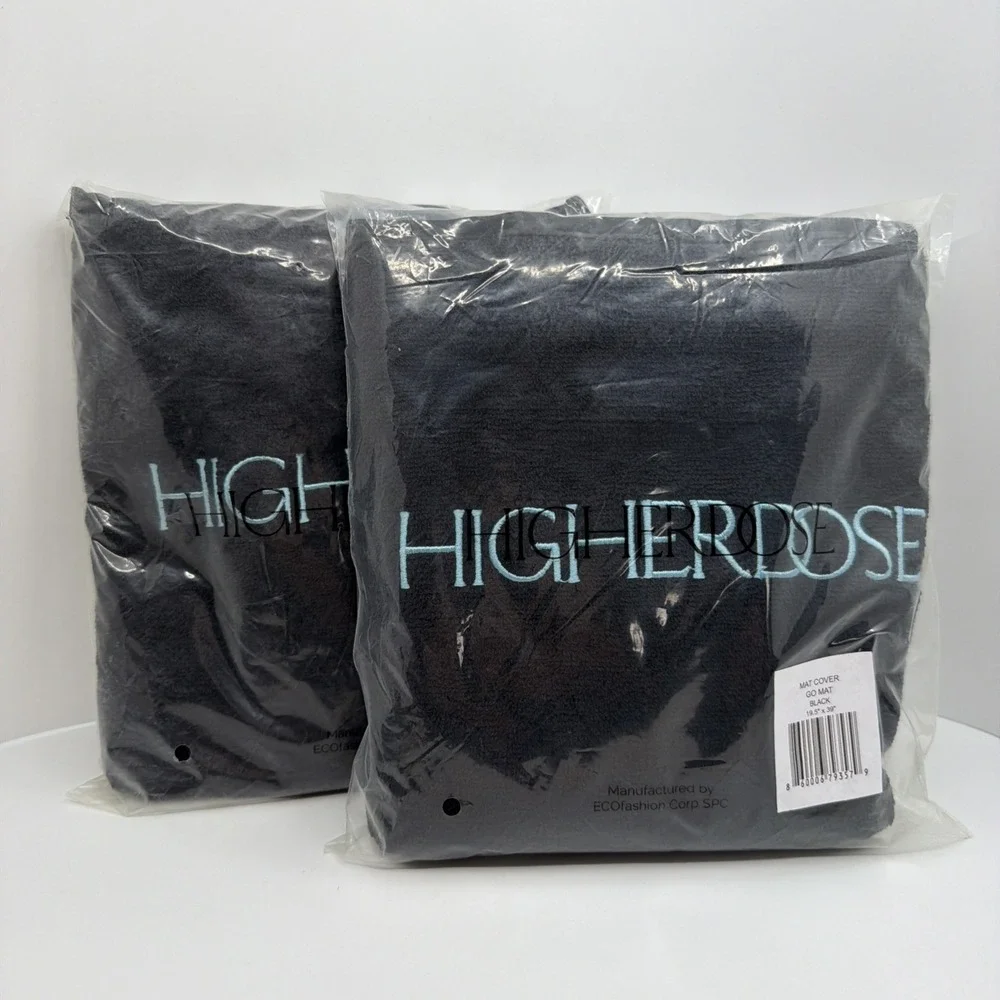 2 PACK Higher Dose Go Mat Cover GOTS-Certified Organic Cotton 19.5